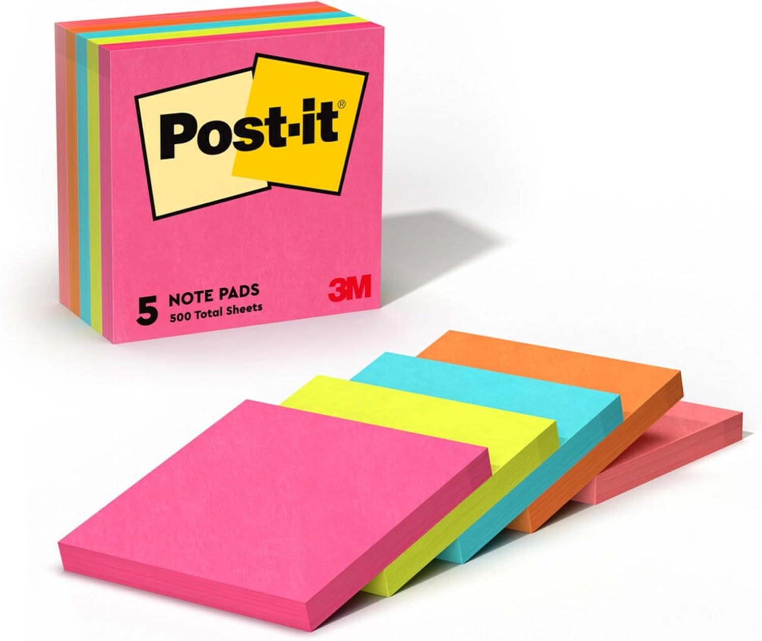 Post It sticky Notes Multi Color 654
